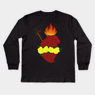 Immaculate Heart of Mary Kids Long Sleeve T-Shirt
